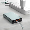 100W 20000mAh power bank full-speed recharge in 1.5 to 2 hours — fastest recharge time for a high-capacity portable battery