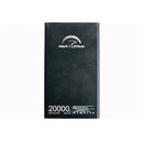 Mach 1 Lithium 20000mAh power bank battery capacity infographic — airline safe lithium power bank specs and charge cycles