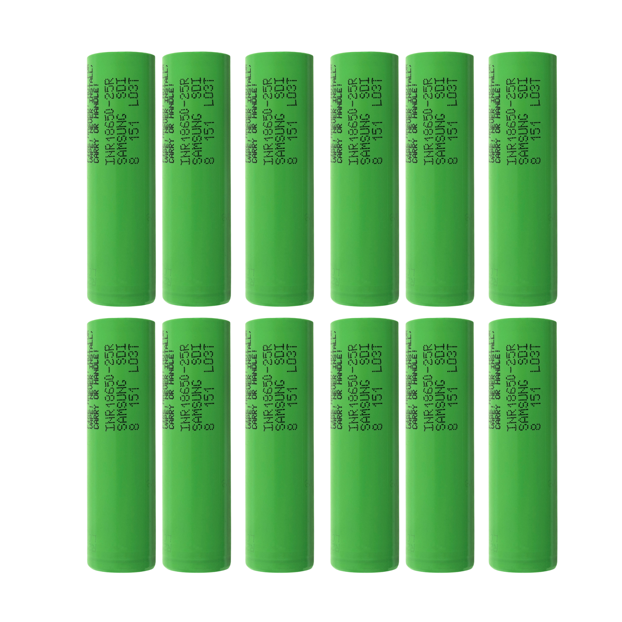 Buy Samsung 25R 18650 Battery 2500mAh 20A | 100% Authentic