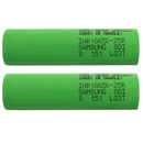 Samsung 25R 18650 2500mAh - Pack of 2
