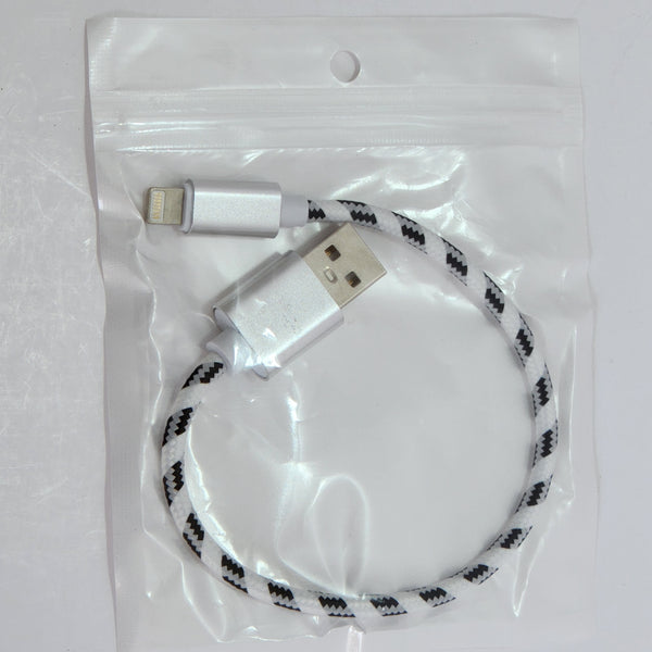 USB to Lighting Cable Braided 10"