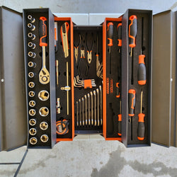 Harden 77 Piece Metric Tool Box Set