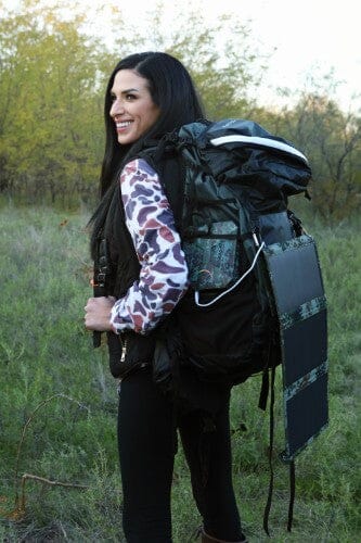 Camo Backpack Solar Charger